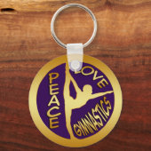 平和愛体操 キーホルダー (正面)