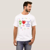 平和愛体操 Tシャツ (正面フル)