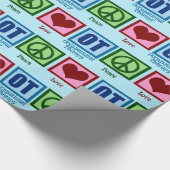 平和愛作業療法のクリスマス ラッピングペーパー (角)