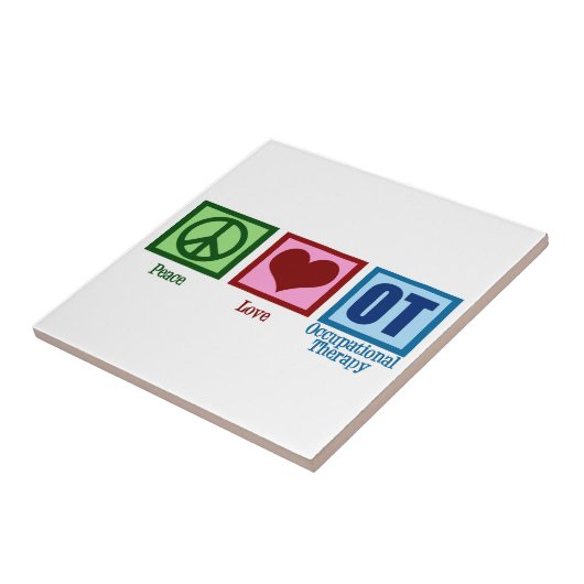 平和愛作業療法 タイル (側面)