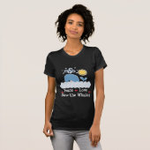 平和愛保存クジラのTシャツ Tシャツ (正面フル)