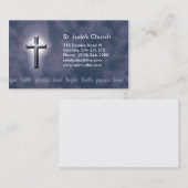 平和愛信頼の希望のキリスト教の名刺 名刺 (正面/裏面)