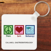 平和愛内視鏡検査カスタムクリニック キーホルダー (裏面)