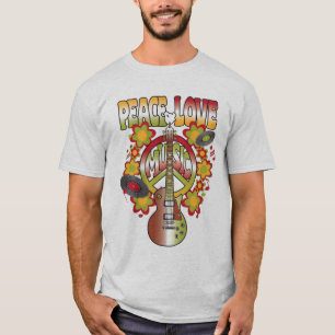 平和愛及び音楽 Tシャツ