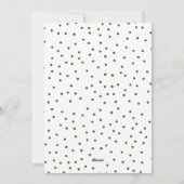 平和愛喜びのクリスマスの休日の写真で信じて下さい シーズンカード (裏面)