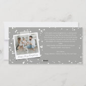 平和愛喜びのシンプルな原稿の休日の写真カード シーズンカード (裏面)