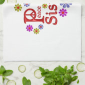 平和愛姉妹 キッチンタオル (折り畳み)