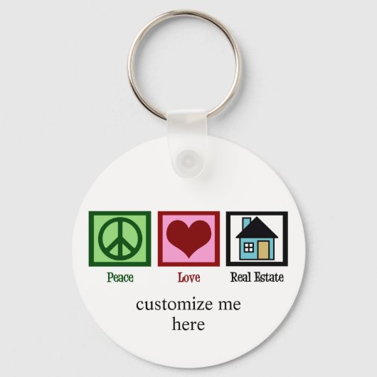 平和愛実在財団 キーホルダー (正面)