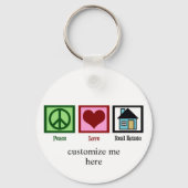 平和愛実在財団 キーホルダー (裏面)