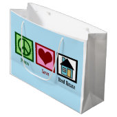 平和愛実在財団 ラージペーパーバッグ (正面アングル)