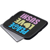 平和愛寿司 ラップトップスリーブ (正面下部)