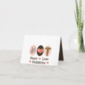 平和愛小児科ノートカー空白のド カード (裏面)