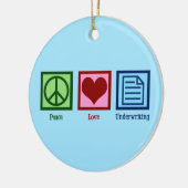 平和愛引受 セラミックオーナメント (左)