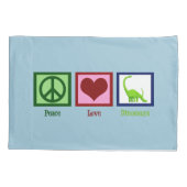 平和愛恐竜 枕カバー (裏面)