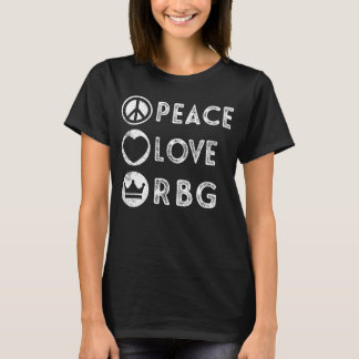 平和愛悪名高いRBGルース・バーダー・ギンズバーグギフト Tシャツ