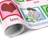 平和愛授乳授乳コンサルタント ラッピングペーパー (ロールコーナー)