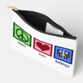 平和愛放射線科かわいい放射線科医 アクセサリーポーチ (見開き)