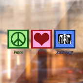 平和愛放射線科かわいい放射線科医 ウィンドウサイン (シート2)