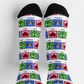 平和愛放射線科かわいい放射線科医 ソックス (上部)