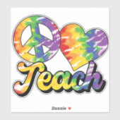 平和愛教えカラフル シール (シート)