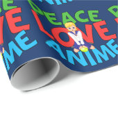 平和愛日本製アニメ ラッピングペーパー (ロールコーナー)