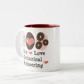 平和愛機械工学者のマグ ツートーンマグカップ (正面左)