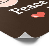 平和愛正義ポスター ポスター (角)