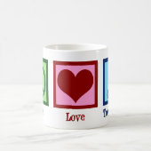 平和愛毒性学 コーヒーマグカップ (中央)