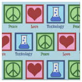 平和愛毒性学 ファブリック (クローズアップ)