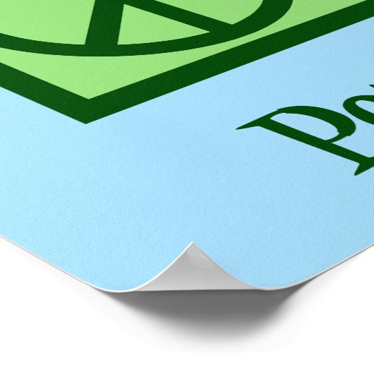 平和愛水泳 ポスター (角)