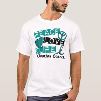 平和愛治療の卵巣癌 Tシャツ