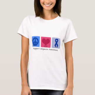 平和愛治療の脱毛症 Tシャツ