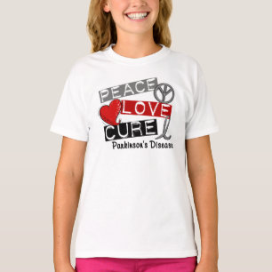 平和愛治療PARKINSONSの病気 Tシャツ