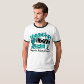 平和愛治療PKDのPolycystic腎臓病 Tシャツ (正面フル)