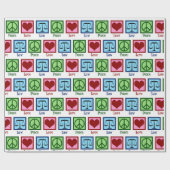 平和愛法弁護士クリスマス ラッピングペーパー (フラット)