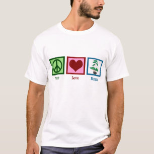 平和愛盆栽 Tシャツ