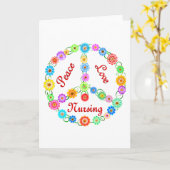 平和愛看護 カード (黄色い花)