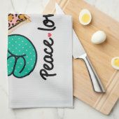 平和愛看護 キッチンタオル (四つ折り)