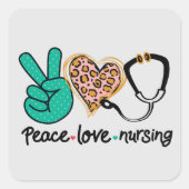 平和愛看護 スクエアシール (正面)