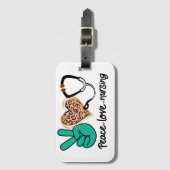 平和愛看護 ラゲッジタグ (正面縦)