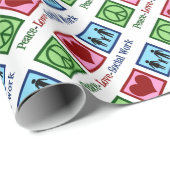 平和愛社会事業 ラッピングペーパー (ロールコーナー)