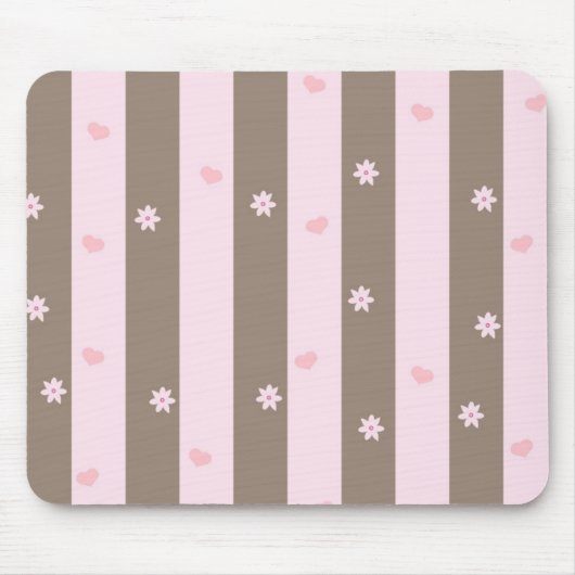 平和愛社内パーティーはパターンカラフルを感謝していしています マウスパッド (正面)