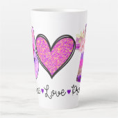 平和愛祈 カフェラテマグ (正面)