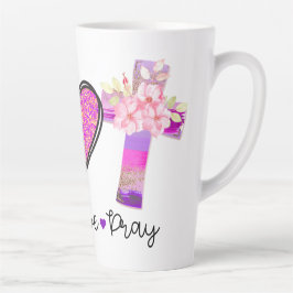 平和愛祈 カフェラテマグ