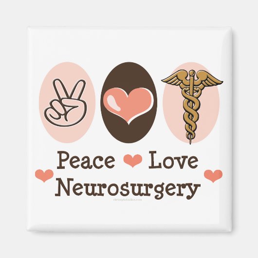 平和愛神経外科マグネット マグネット (正面)