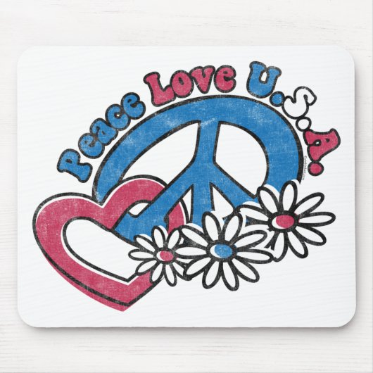 平和愛米国のマウスパッド マウスパッド (正面)