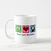 平和愛精神医学 コーヒーマグカップ (左)