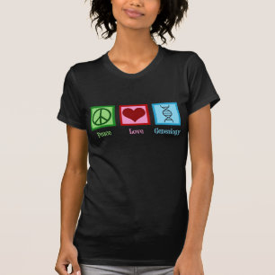 平和愛系図学 Tシャツ