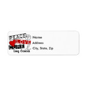 平和愛肺がん ラベル (正面)