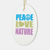 平和愛自然 セラミックオーナメント (左)